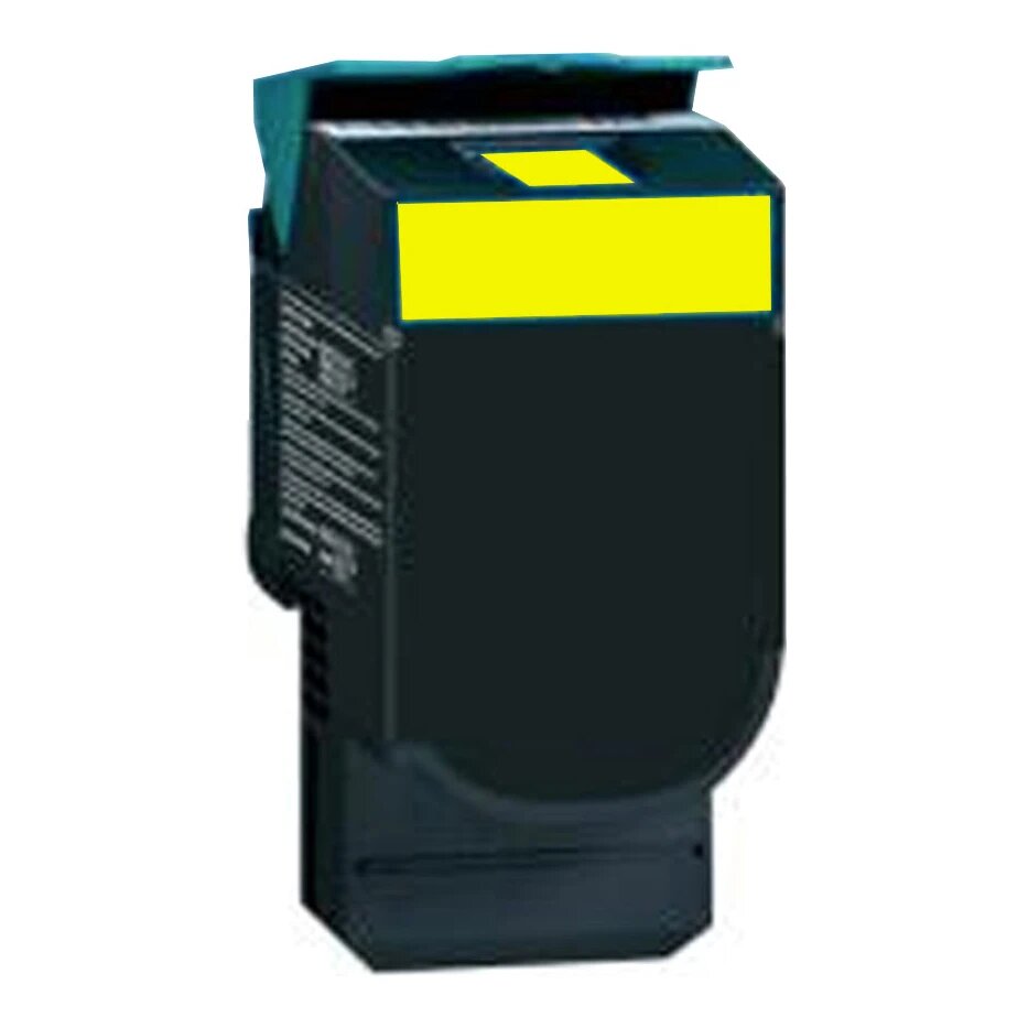 Huismerk Lexmark 702HY (70C2HY0) toner geel hoge capaciteit