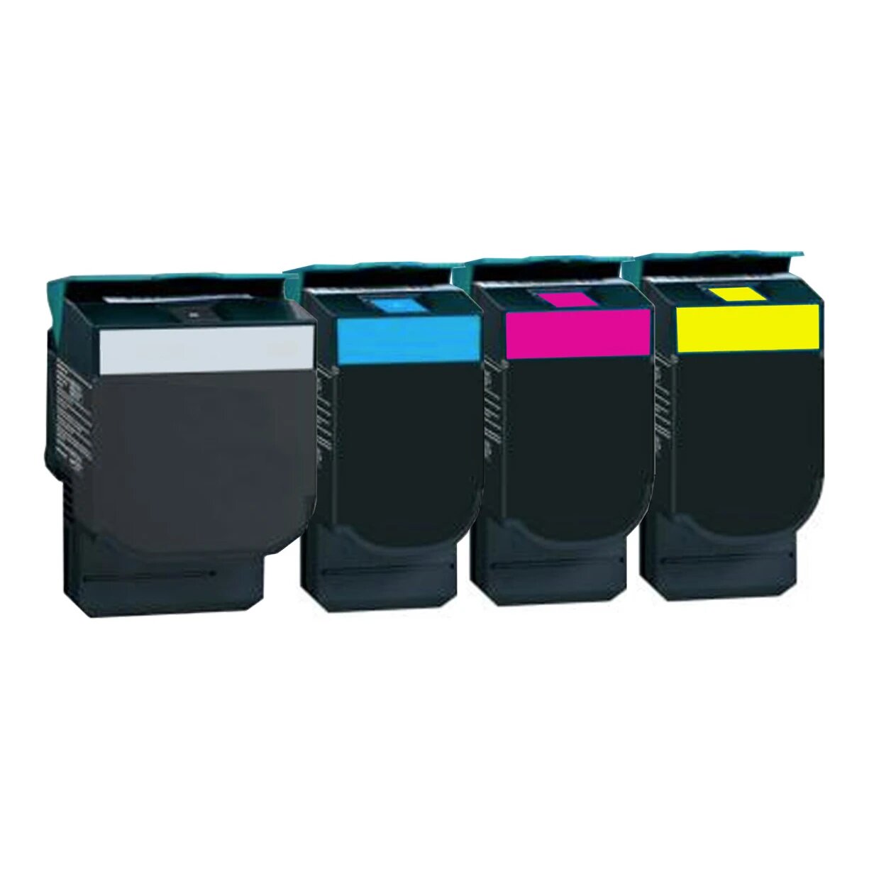 Huismerk Lexmark 702H (70C2HC0-70C2HY0) toners voordeelbundel hoge capaciteit
