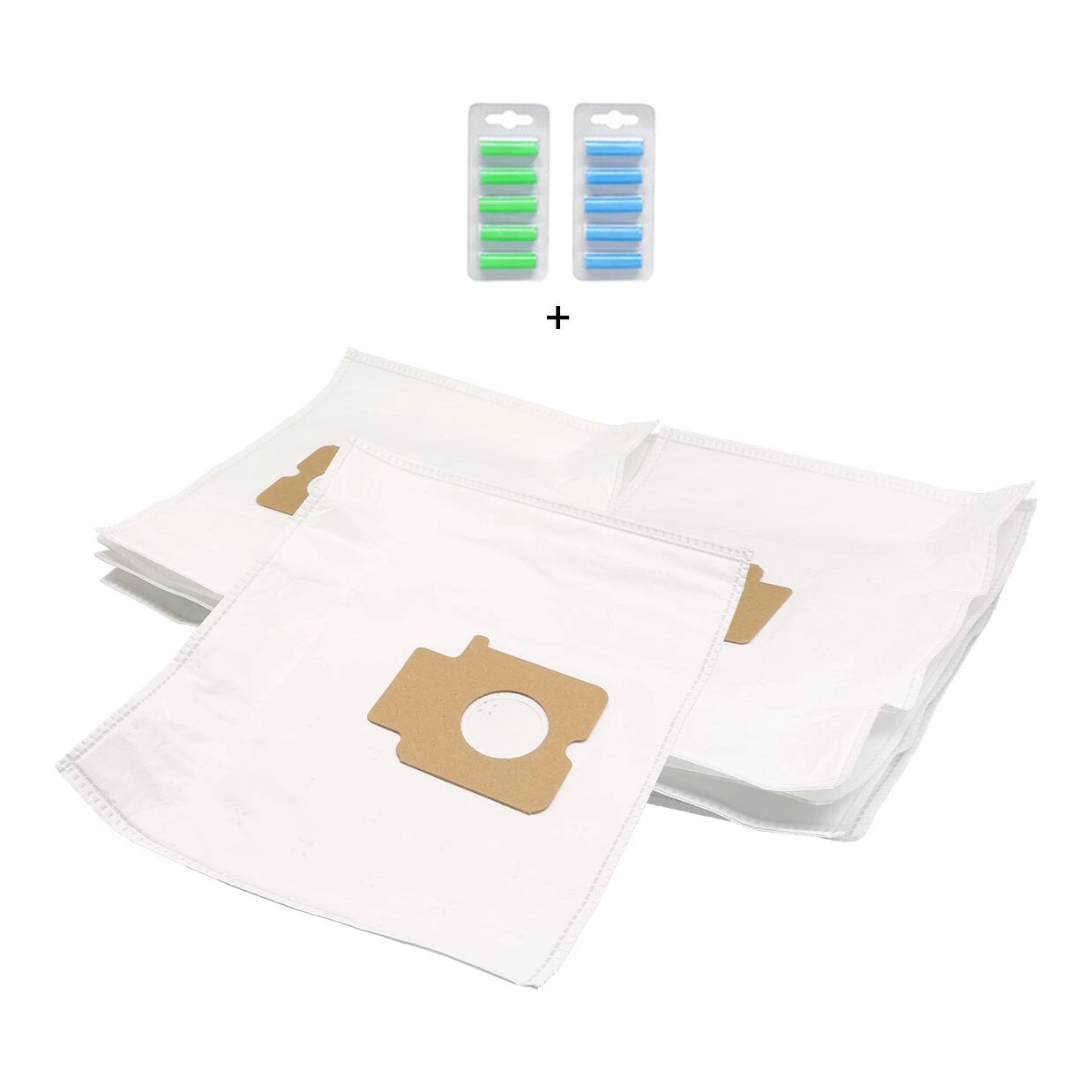 Panasonic C-2E / 7000 series stofzuigerzakken 10 stuks + 10 geurstaafjes + gratis filter (eigen merk)