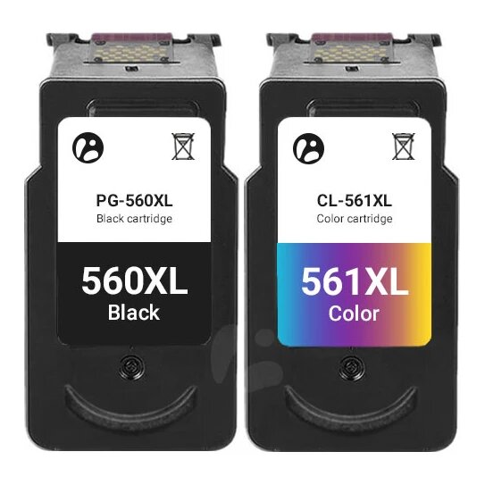 Huismerk Canon PG-560 XL + CL-561 XL (3712C004) inktcartridges voordeelbundel