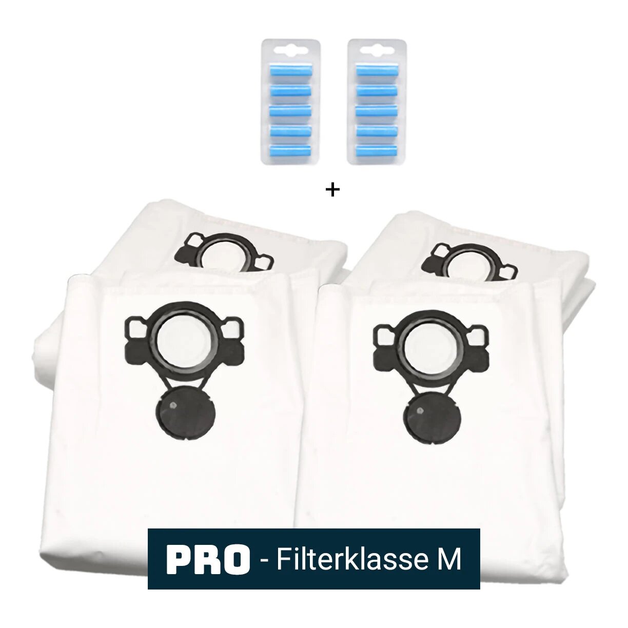 Nilfisk Attix 33/44 - VHS 40/42 PRO stofzuigerzakken 10 stuks + 10 geurstaafjes (eigen merk)