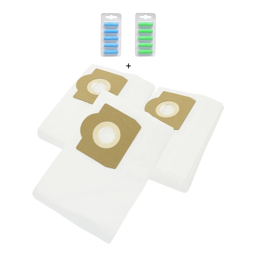 Rowenta Bully stofzuigerzakken 10 stuks + 10 geurstaafjes (Propex Parts)