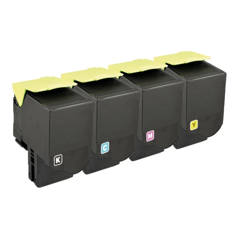 Huismerk Lexmark C232HC0-C232HY0 toners voordeelbundel hoge capaciteit