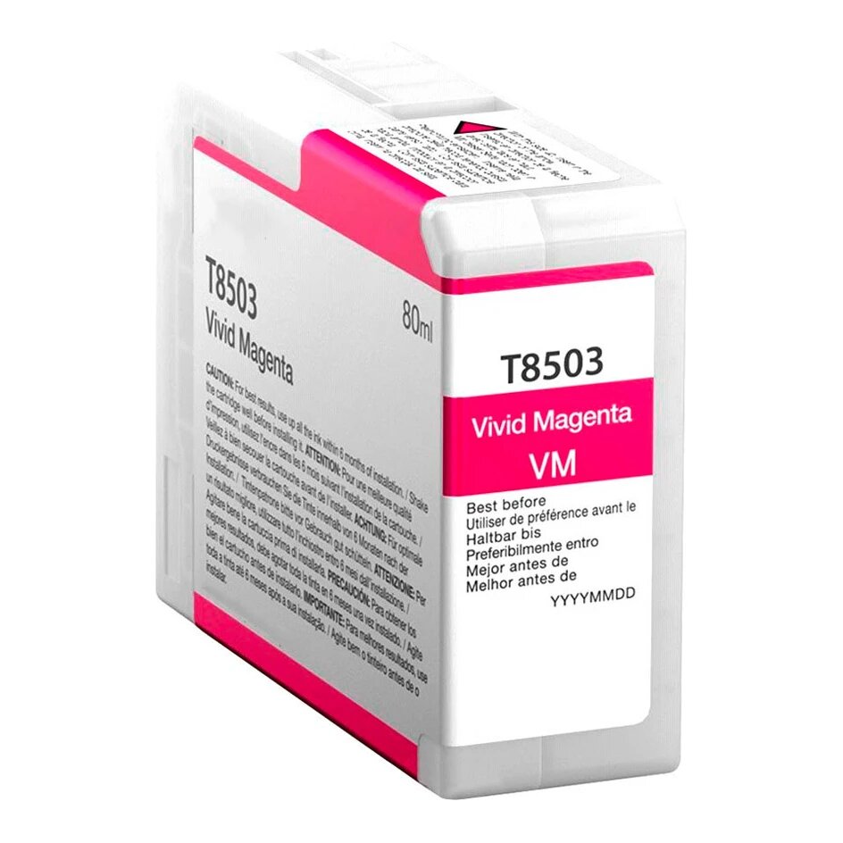 Huismerk Epson T8503 inktcartridge magenta