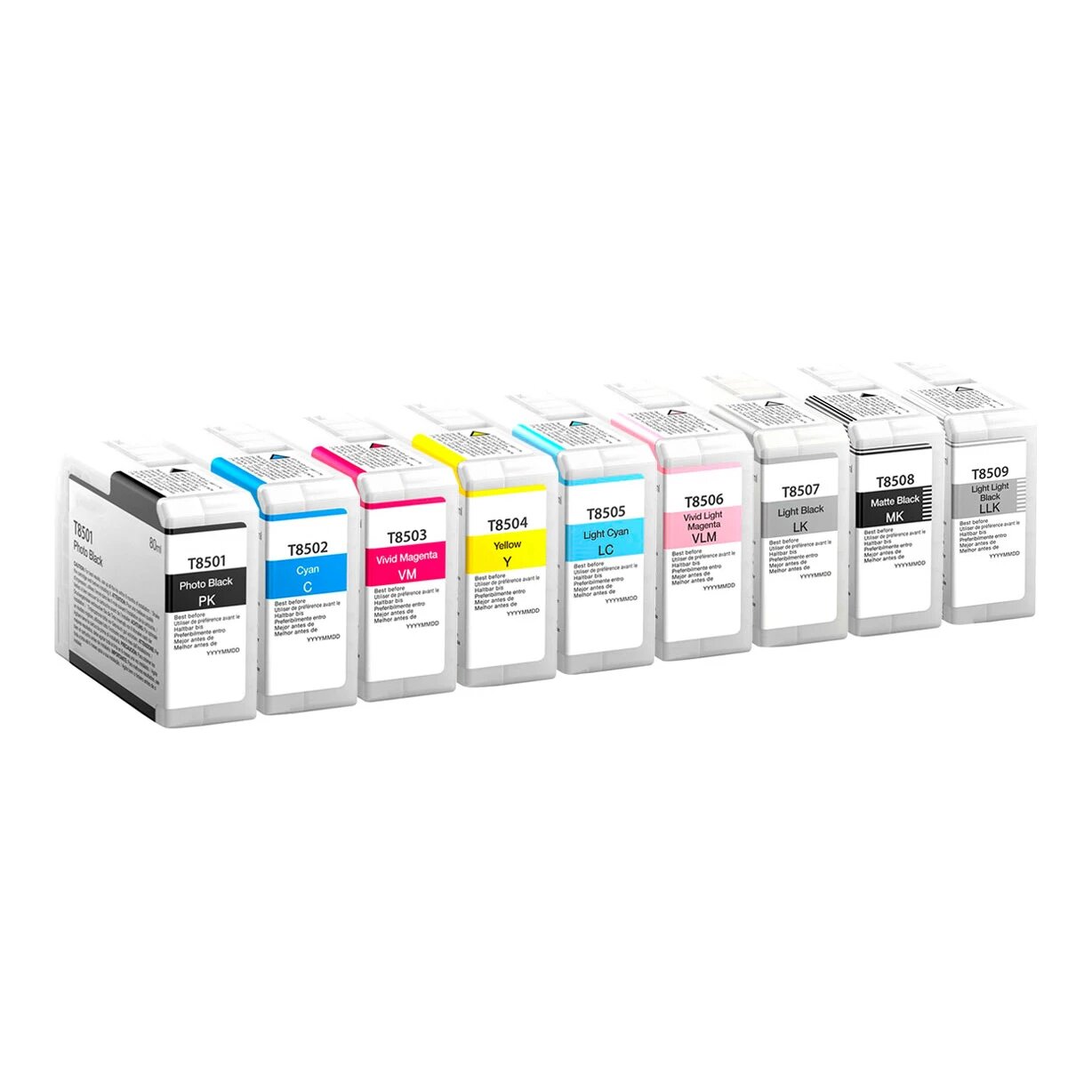 Huismerk Epson T8501-T8509 inktcartridges voordeelbundel