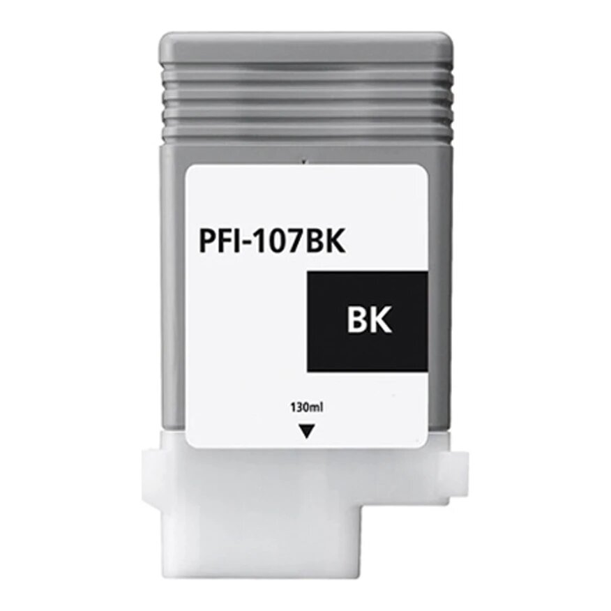 Huismerk Canon PFI-107BK (6705B001) inktcartridge zwart