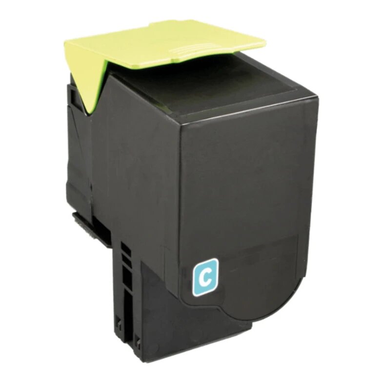 Huismerk Lexmark 78C20C0 toner cyaan