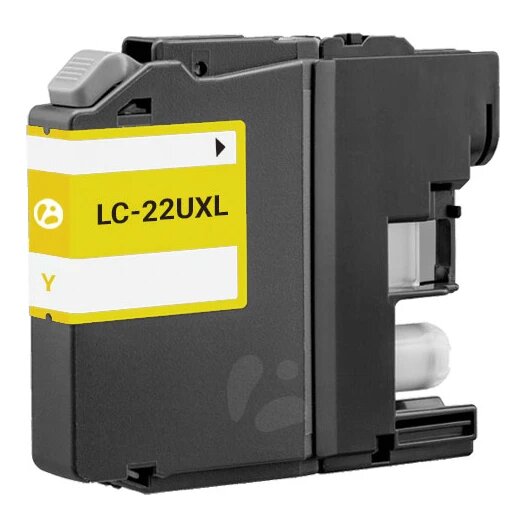 Huismerk Brother LC-22UY XL inktcartridge geel