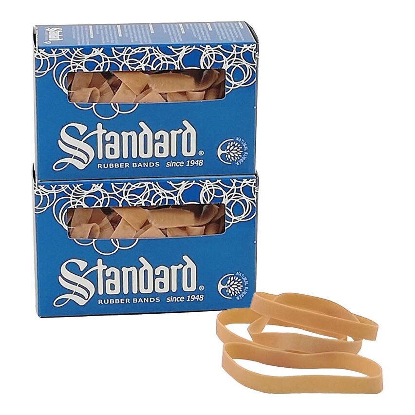 Standard elastieken, 120 x 10 mm, 2x100g (2x33 stuks)