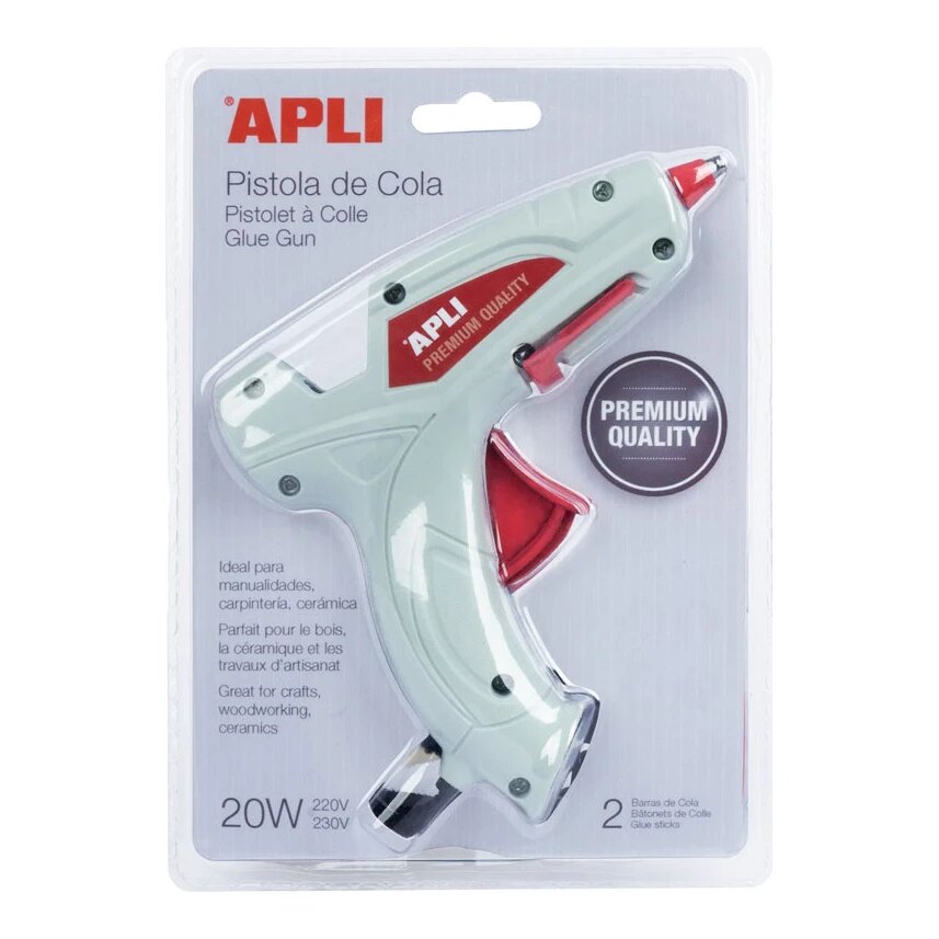 Apli premium lijmpistool inclusief 2 lijmpatronen