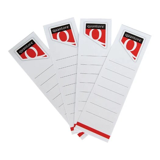 Quantore rugetiketten 56 x 190 mm (2x10 stuks)