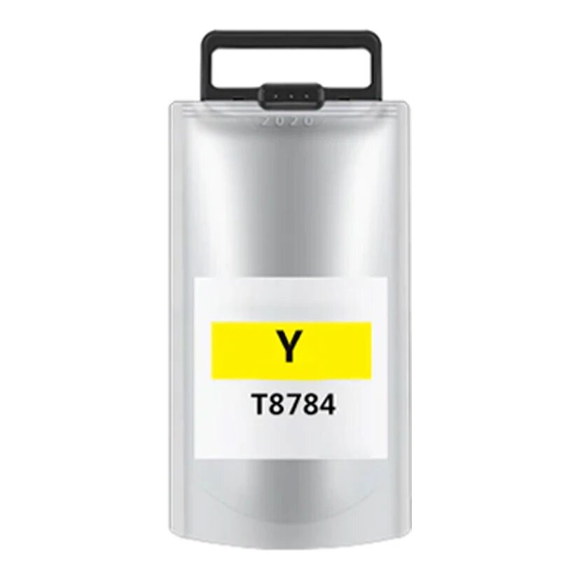 Huismerk Epson T8784 XL inktcartridge geel