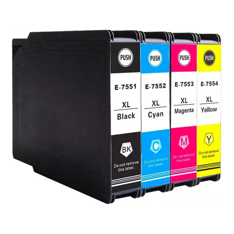 Huismerk Epson T7551-T7554XL inktcartridges voordeelbundel