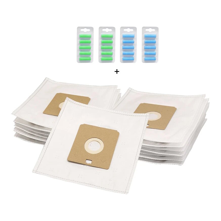 Stofzakkie universele stofzuigerzakken Small 20 stuks + 20 geurstaafjes + gratis filters