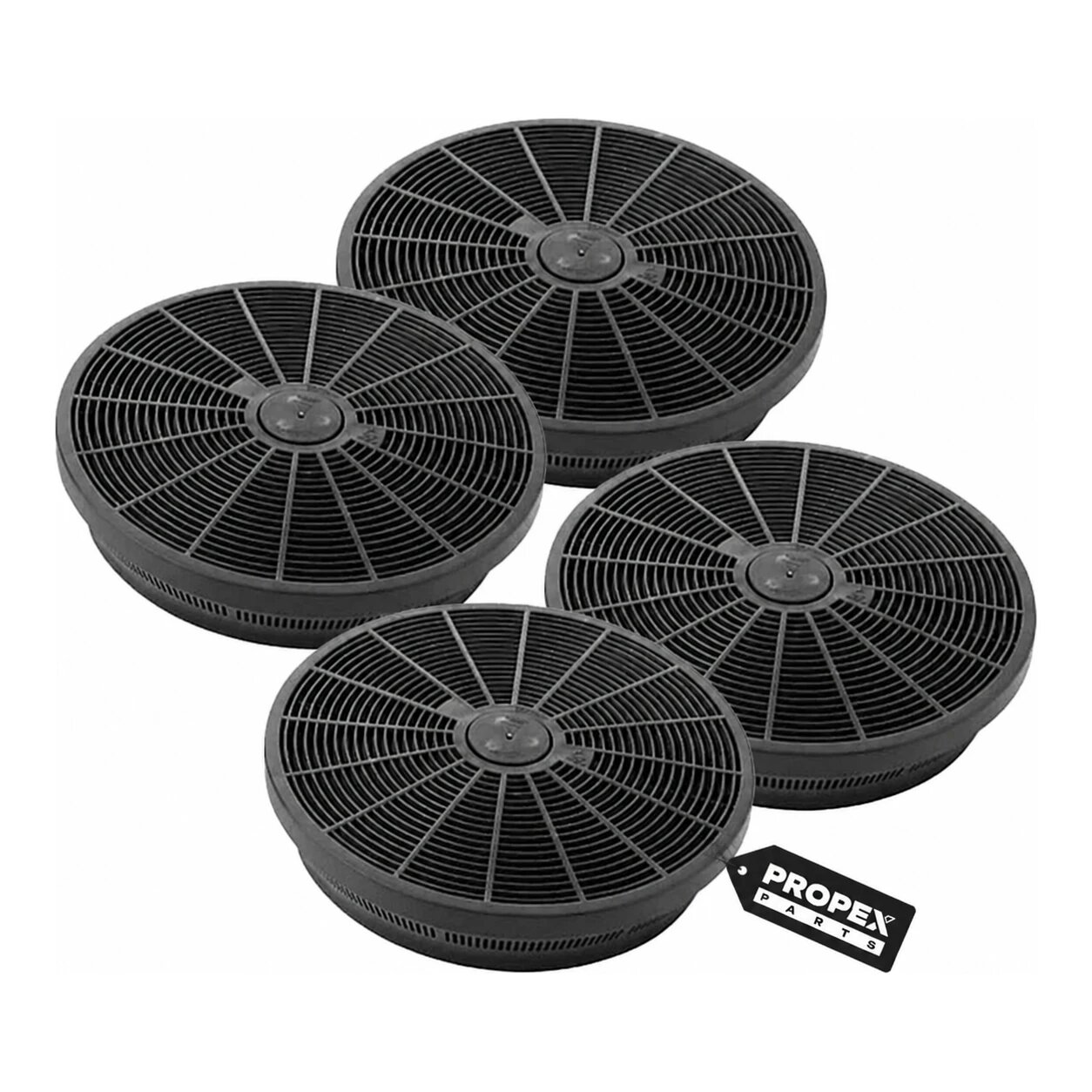 ATAG/ETNA 723390 koolstoffilters afzuigkap 4 stuks (Propex Parts)