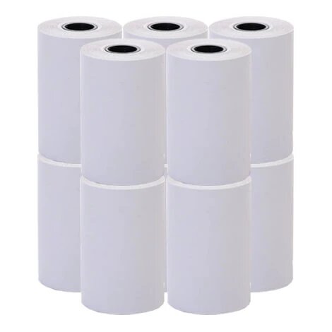 Huismerk thermische kassarol 57x40x12 mm - 18 meter (10 stuks)
