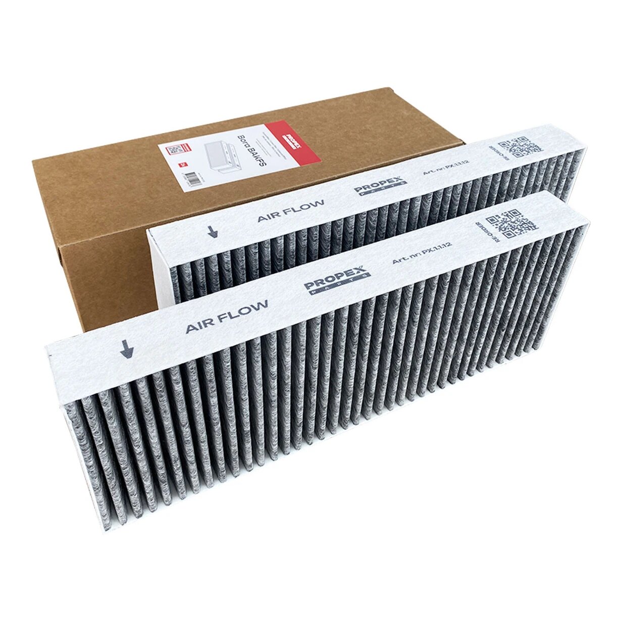 BORA BAKFS koolstoffilters afzuigkap/kookplaat 2 stuks voor BORA Basic/GP4/BIU (Propex Parts)