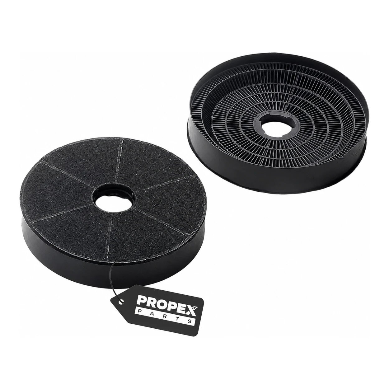 Beko/Leisure/Silverline 1160826/9189204771/KF17146 koolstoffilter afzuigkap 2 stuks (Propex Parts)