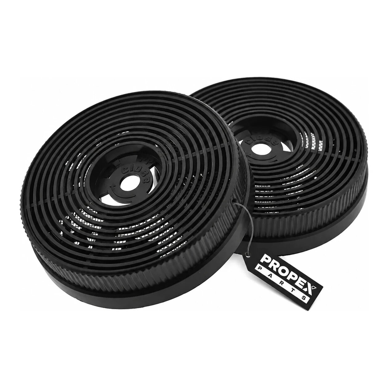 Candy/Constructa/PKM 10032844/49040117/CF140/MIZ0060 koolstoffilters afzuigkap 2 stuks (Propex Parts)