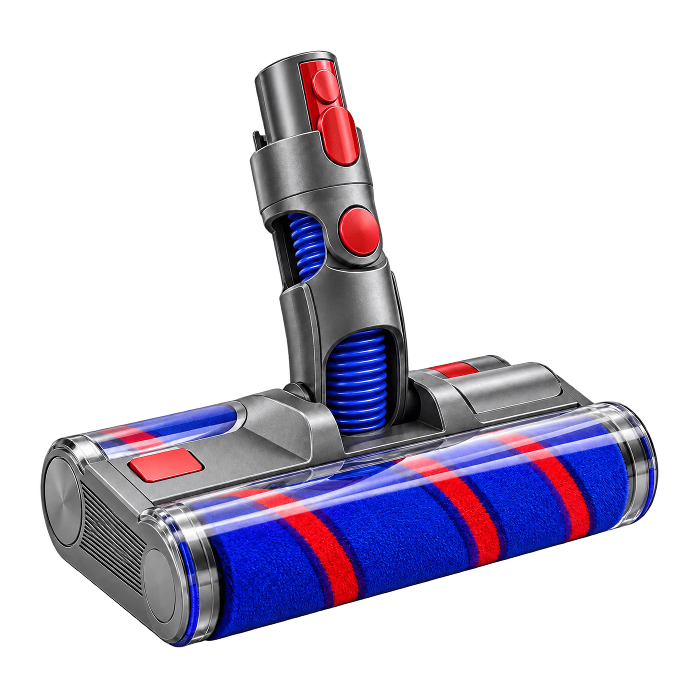 Dyson V7/V8/V10/V11/V15 zuigmond met dubbele zachte rollerborstel en LED Ø32 mm (Propex Parts)