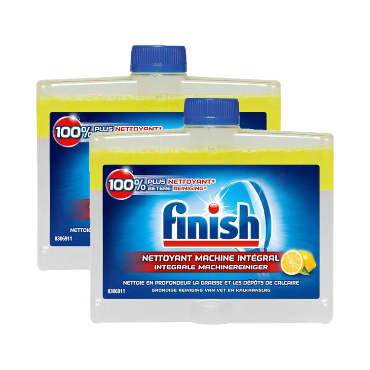 Finish vaatwasser reiniger Citroen (2x250 ml)