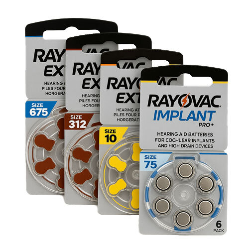 Gehoorapparaat-batterijen-groep