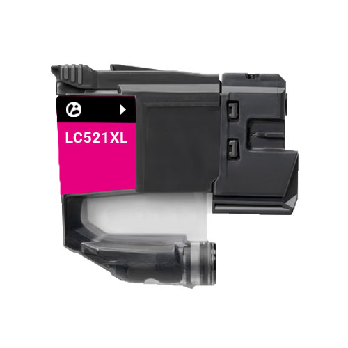 Huismerk Brother LC-521M inktcartridge magenta