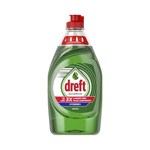 Dreft Quickwash afwasmiddel hygiene+ original (450 ml)