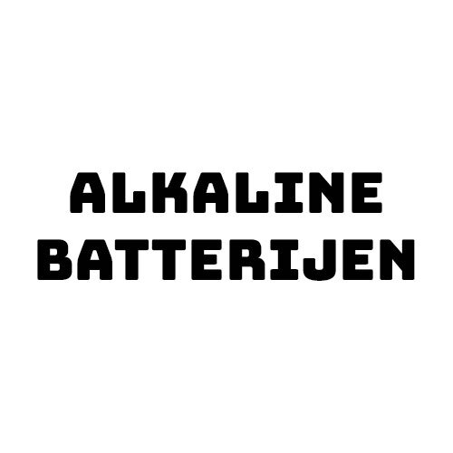 Alkaline-batterijen